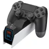 Uzlādes doks White Shark PS4-0417 divu kontrolleru uzlādes stacija PS4 kontrolleriem