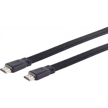 HDMI kabelis ShiverPeaks 77475-FLAT ar A tipa savienotāju, plakans dizains