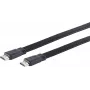 HDMI kabelis ShiverPeaks 77475-FLAT ar A tipa savienotāju, plakans dizains