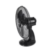 Mesko | Ventilators | MS 7308 | Galda ventilators | Melns | Diametrs 23 cm | Ātrumu skaits 2 | Oscilācija | 30 W | Nē