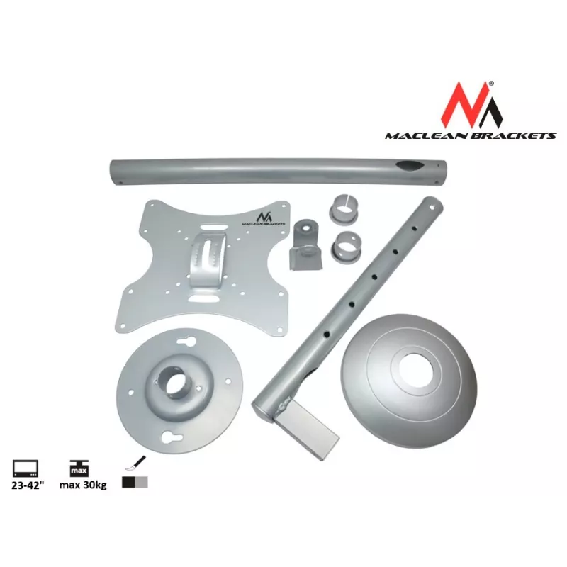 Maclean MC-504A S regulējams griestu kronšteins 23-42 30kg