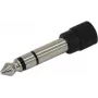 Omnitronic audio adapteris 6,35 mm spraudnis uz 3,5 mm ligzdu, stereo, 3022631Z