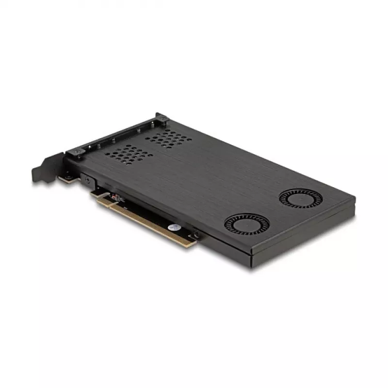 Delock PCI Express x16 kartes rāmis 2 x M.2 NVMe SSD bifurkācijai 47042