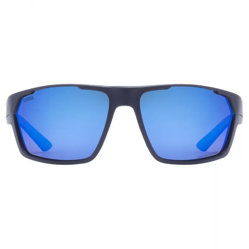 Multi-sporta brilles UVEX sportstyle 233 P — pilnais rāmis, unisex, tumši zila, 28 g