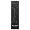 Rockbros 42310006001 Velosipēda rokas sūknis ar manometru, melns