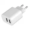 Lādētājs Gembird TA-UC-2A12-01 Iekštelpu maiņstrāva 2.4A 2 USB Balts