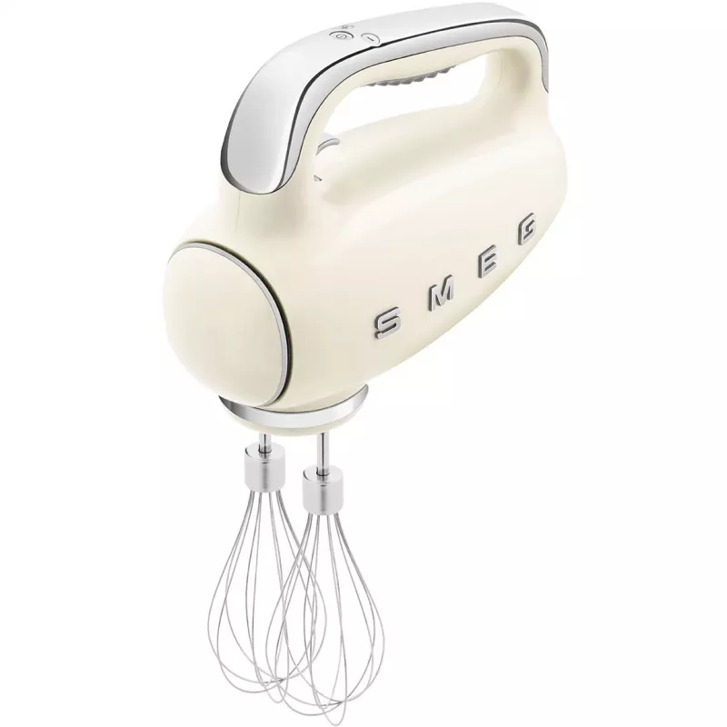 Rokas mikseris Smeg HMF01CREU retro krēmkrāsā