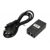 Extralink POE-48-24W-G barošanas bloks, 48V, 0,5A, 24W, Gigabit, komplektā kabelis 802.3af/at