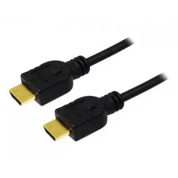 LogiLink HDMI savienojuma kabelis HDMI-A spraudnis, HDMI-A spraudnis 3,00 m melns CH0038 4K UHD HDMI kabelis