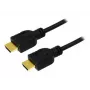 LogiLink HDMI savienojuma kabelis HDMI-A spraudnis, HDMI-A spraudnis 3,00 m melns CH0038 4K UHD HDMI kabelis
