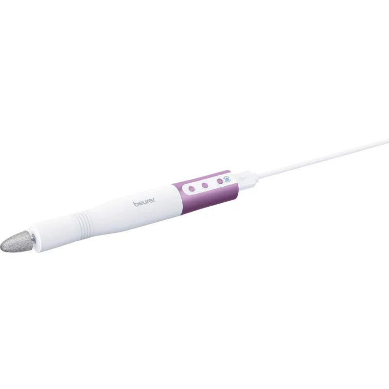 Nagu kopšanas ierīce Beurer MP 52 — elektrisks manikīra/pedikīra komplekts, balta un violeta
