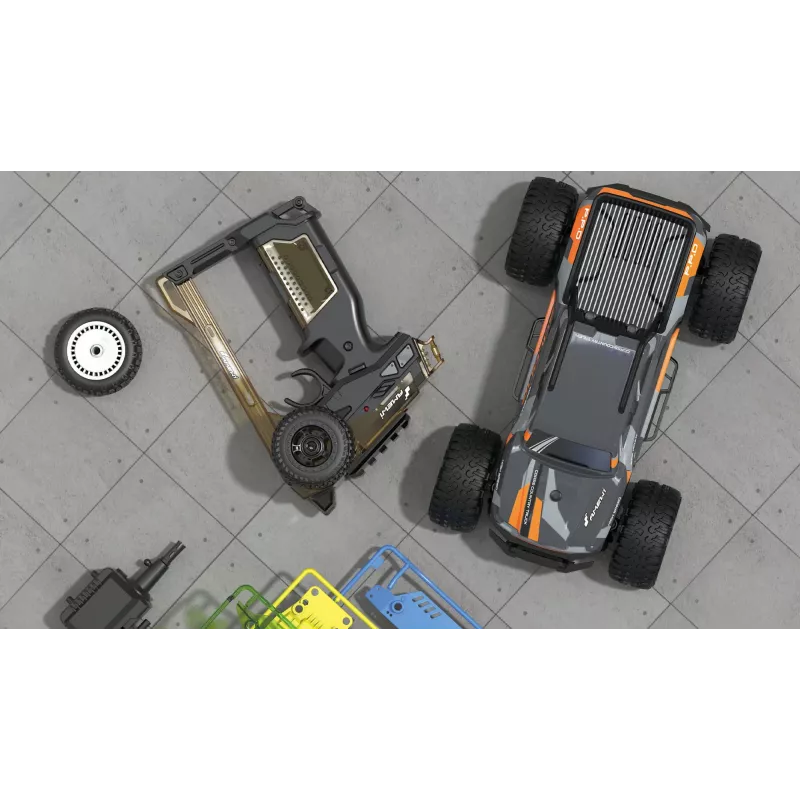Monster truck Amewi CoolRC DIY Crush 2WD 1:18 elektriskais dzinējs