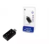 Ārējā USB skaņas karte LOGILINK UA0078, 7.1 kanālu, USB saskarne, kompakta 124×194×34 mm, 80 g
