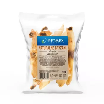 PETMEX suņu našķis Truša auss - 100g