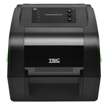Etiķešu printeris TSC TH240 — tiešā termoprinterēšana / termopārnese, 203 x 203 DPI, 203 mm/s, vadu un bezvadu (Ethernet, Wi‑Fi, Bluetooth 5.0)