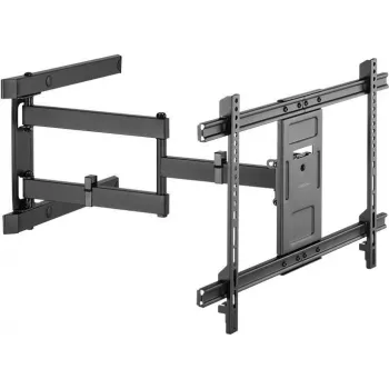 LogiLink - sienas stiprinājums LCD-TV / izliektam LCD TV (pilnas kustības) - Plastmasa, Tērauds, akrilnitrila butadiēna stirols (ABS) - Melns - Ekrāna izmērs: 94-203 cm (37-80 inch)