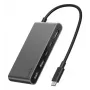 Belkin Connect, USB Type-C, HDMI, USB 2.0 Type-A, USB Type-C, 5000 Mbit/s, 60 Hz, 3840 x 2160 pikseļi, melns