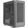 PC Midi Tower Cooler Master MasterFrame 600 Mesh Silver — atbalsta ATX/EATX, priekšā 2×200mm, 2.5 collu/3.5 collu diski
