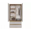 MALWA SS-90 wardrobe artisan ozols/kašmira