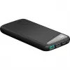 Ātrās uzlādes jaudas banka 10 000 mAh (melna, USB-C PD, QC 3.0, 10 000 mAh)