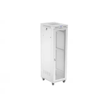 Rack cabinet LANBERG FF01-6842-23SL 42U 600x800 mm mesh front and rear doors