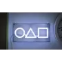 Galda un piekaramā lampa Paladone LED neona gaisma Squid Game dizains PP13775SG