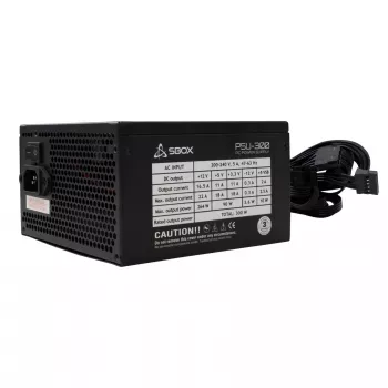 Barošanas bloks SBOX PSU-300 ATX 300W izeja, modelis PSU-300/R