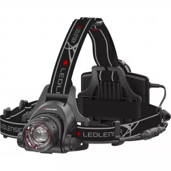 Galvas lukturītis Ledlenser H14R.2 Melns