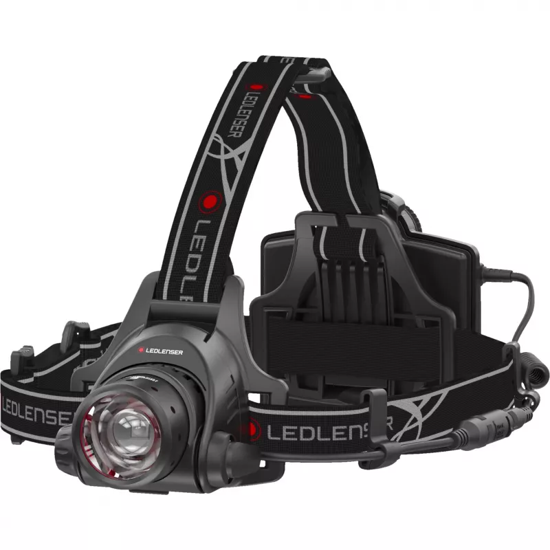 Galvas lukturītis Ledlenser H14R.2 Melns