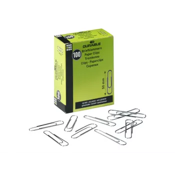 Papīra saspraudes Durable 122425 metāla 100 gab.