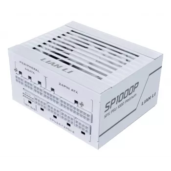 Barošanas bloks Lian Li SP Series Platinum SFX pilnībā modulārs PCIe 5.1 ATX 3.1 1000W (G9P.SP1000P.W000.EU)