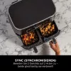 Ninja AF200EU fritieris Double 7.6 L Brīvstāvošs 2400 W Karstā gaisa fritieris Melns