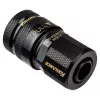 Koolance QD3 ātrās atvienošanas taisnais sieviešu savienojums 13/10 mm - bez noplūdes, melns