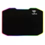 Peļu paliktnis PATRIOT Viper Gaming melns — polimērs/gumija, LED fona apgaismojums, USB barošana, neslīdoša pamatne, 353,5×242,7 mm, 5,5 mm biezums