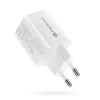 Sienas lādētājs everActive SC-450Q 45W 1×USB-C 1×USB-A Balts