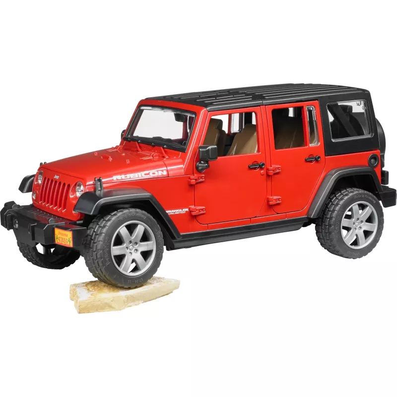 Bezceļa transportlīdzekļa modelis BRUDER JEEP Wrangler Unlimited Rubicon