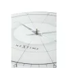 NeXtime klok 8125 Fancy Round, Ø43 cm, sienas, balts/sudrabs