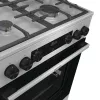 Gorenje GKS6C71XF brīvi stāvoša plīts ar cepeškrāsni sudraba krāsā