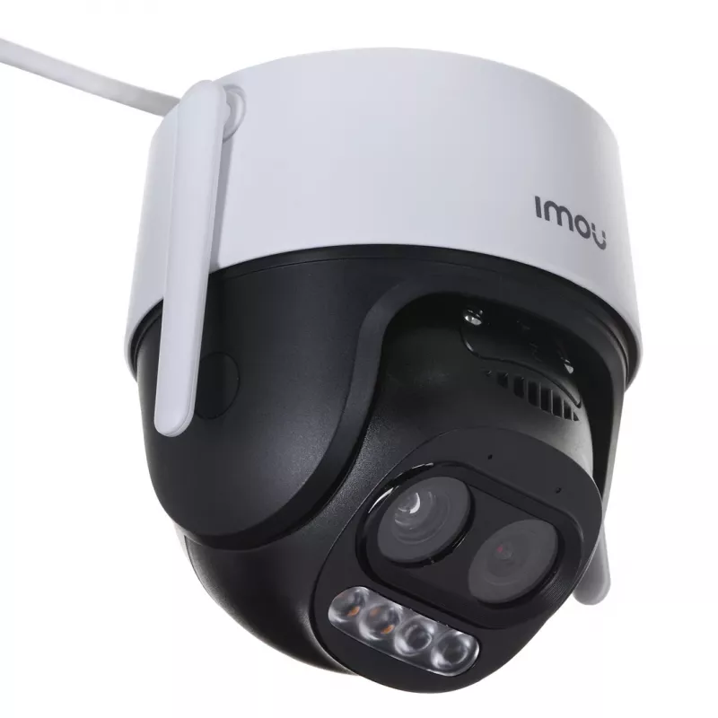 IP novērošanas kamera IMOU Cruiser Z Turret — 5 MP, 2,8 mm, 12 V līdzstrāva, Wi‑Fi & Ethernet, IP66, panoramēšana 355°, slīpums 90°