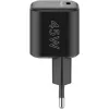 Goobay lādētājs 65331 Iekštelpu maiņstrāvas ātrā uzlāde Melns USB Type-C
