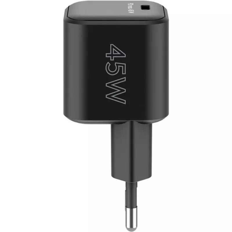 Goobay lādētājs 65331 Iekštelpu maiņstrāvas ātrā uzlāde Melns USB Type-C