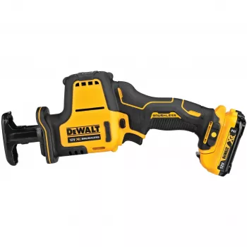 DeWALT DCS312D2-QW zobenzāģis 2800 sitieni/min Melns, Dzeltens