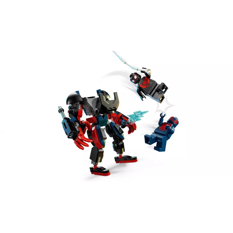 LEGO MARVEL 76337 Mailess Morales mehs pret Zirnekļcilvēku 2099