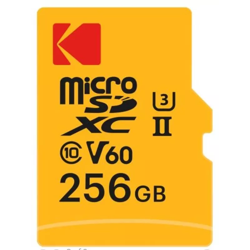 Zibatmiņa Kodak 256GB UHS-II U3 A1 V60 Ultra Pro EKMSDM256GUHS2V1K