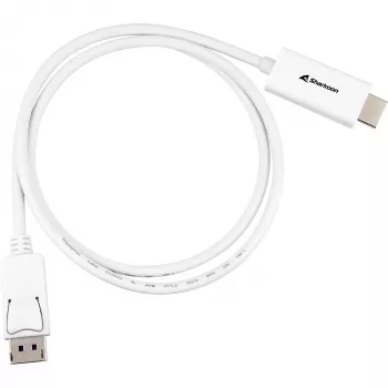 DisplayPort 1.2 adaptera kabelis Sharkoon 4K, 1 m garš
