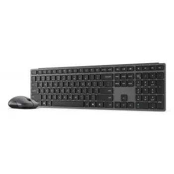 Bezvadu tastatūras un peles komplekts Lenovo 700 Modern Multi-Device — ASV angļu izkārtojums, Bluetooth, Luna pelēka