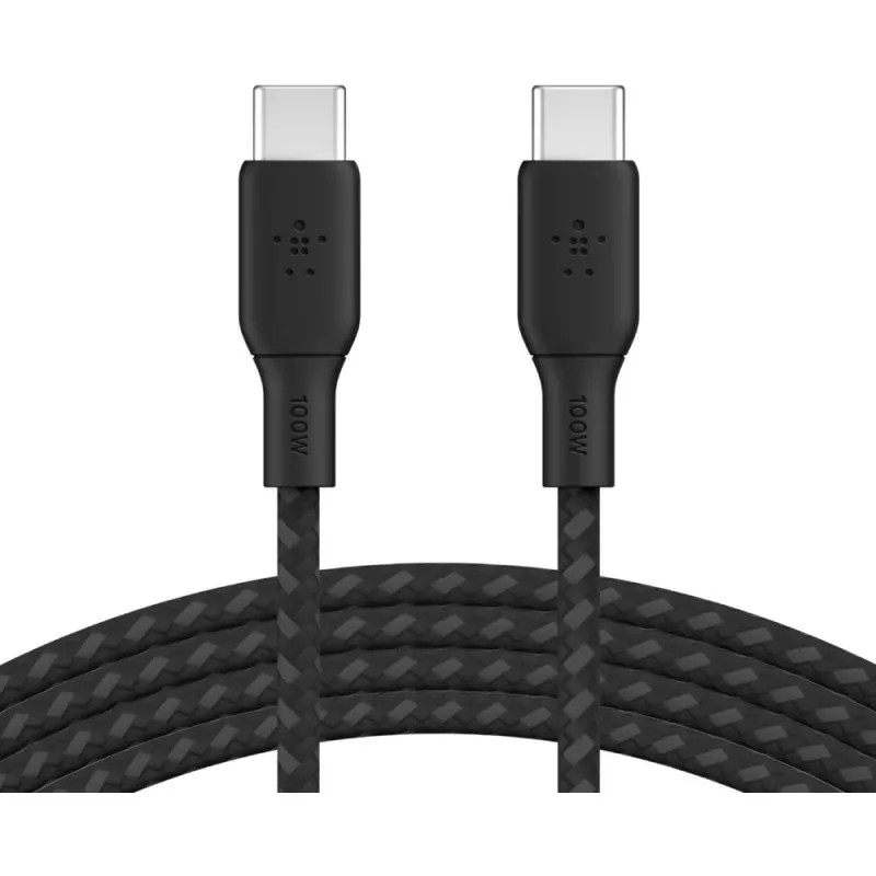 USB kabelis Belkin CAB014bt3MBK 3m USB C melns USB 2.0