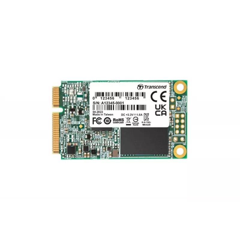 SSD disks Transcend 64 GB mSATA Serial ATA III 3D NAND modelis 220S