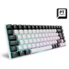 Sharkoon SKILLER SGK50 S3 Tastatūra Gaming USB QWERTY Portugāļu Balta