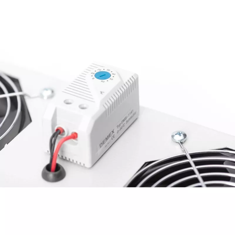 Jumta ventilācijas bloks Digitus DN-19 FAN-2-WM-T